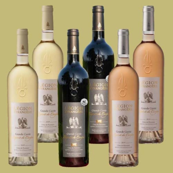 Wein "Ésprit de Corps" gemischt 6 x 0,75 l (2-2-2)