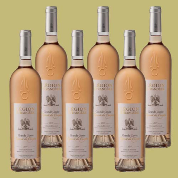 Wein "Ésprit de Corps" rosé 6 x 0,75 l